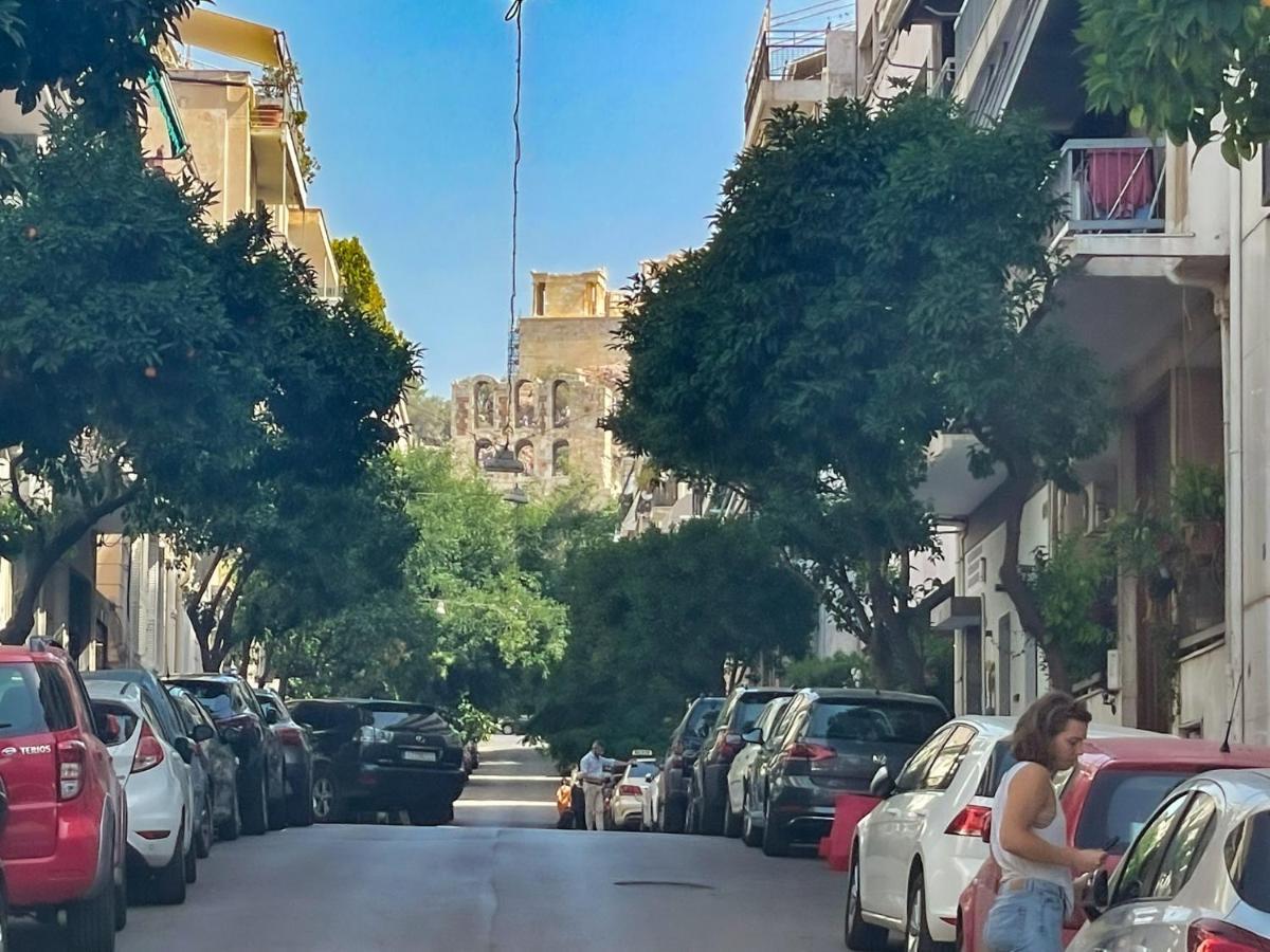 Athens Cozy Studio 4 Min Walk To The Acropolis Hil Apartment Ngoại thất bức ảnh
