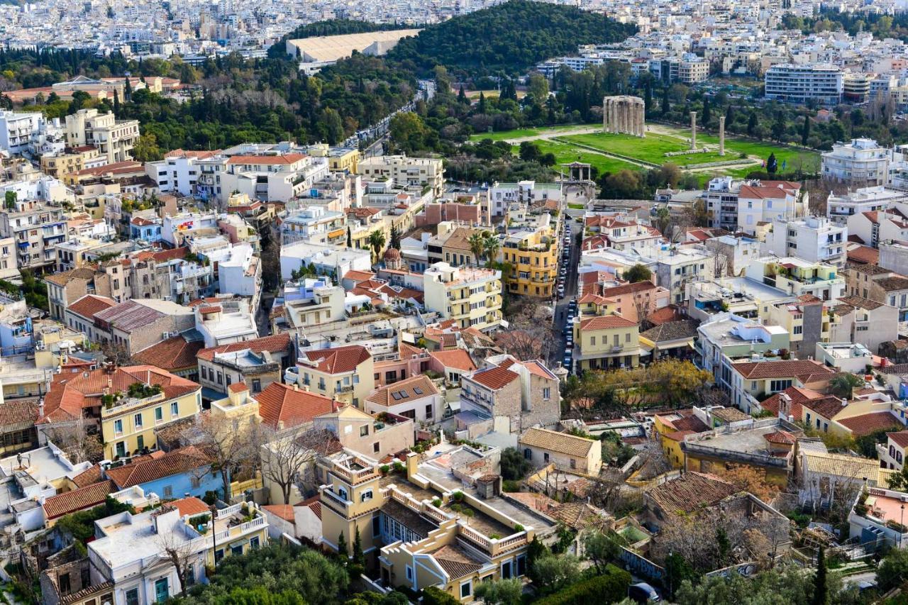 Athens Cozy Studio 4 Min Walk To The Acropolis Hil Apartment Ngoại thất bức ảnh